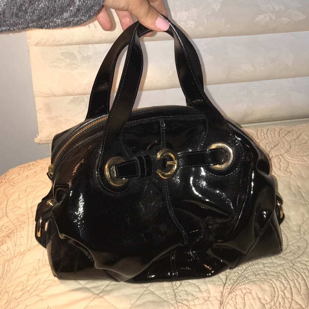 Patent leather Francesco Biasia satchel